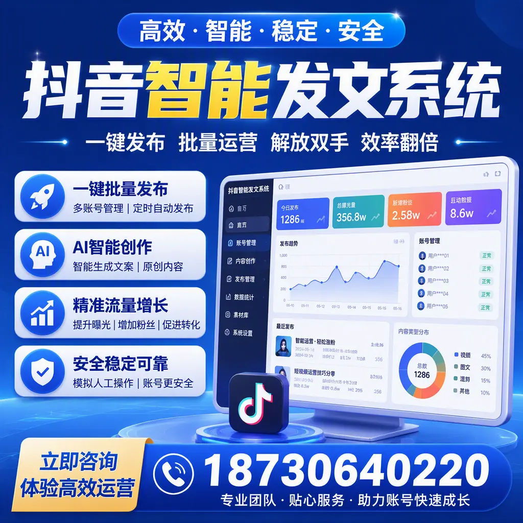如何利用抖音智能发文系统提高您在 吐鲁番 的用户互动率